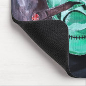 Das Monster-Gemälde von Alfred Fox Mousepad (Ecke)