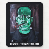 Das Monster-Gemälde von Alfred Fox Mousepad (Vorne)