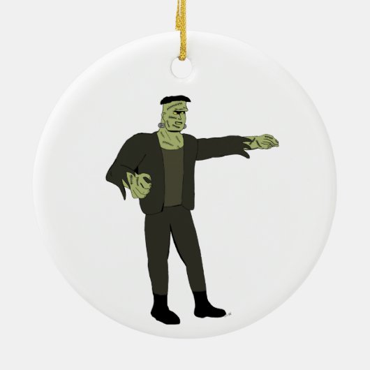 Das Monster Keramik Ornament (Hinten)