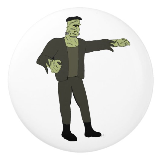 Das Monster Keramikknauf (Vorderseite)