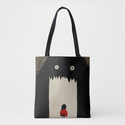 Das Monster verdunkelt Tasche (Vorderseite)