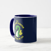 Das Monster von Loch Ness glaubt an dich Tasse (Vorderseite Links)