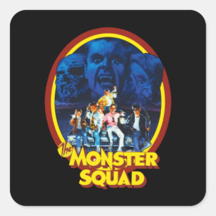 Das Monsterviertel 1978 Quadratischer Aufkleber