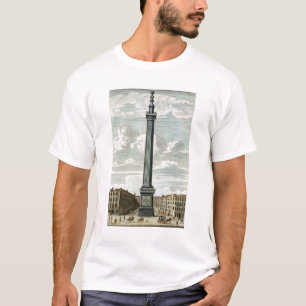 Das Monument, graviert von William Henry Toms T-Shirt