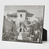 Das Monument Lysikrates im Garten der Ca Fotoplatte (Seite)