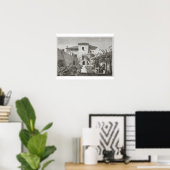 Das Monument Lysikrates im Garten der Ca Poster (Heimbüro)