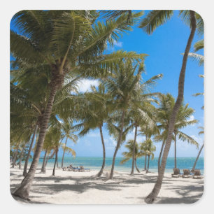 Das Moorings Resort, Marathon, Key West, 2 Quadratischer Aufkleber