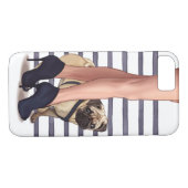 Das Mops-Leben Case-Mate iPhone Hülle (Rückseite (Horizontal))