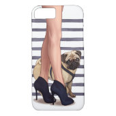 Das Mops-Leben Case-Mate iPhone Hülle (Rückseite)