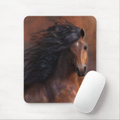 Das Morgan-Pferd Mousepad (Mit Mouse)