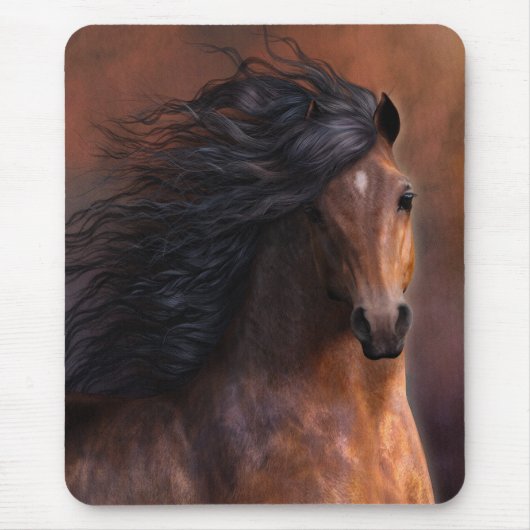 Das Morgan-Pferd Mousepad (Vorne)