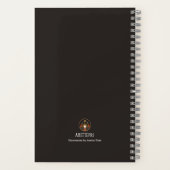 Das Morrigan-A5-Notebook Notizblock (Rückseite)