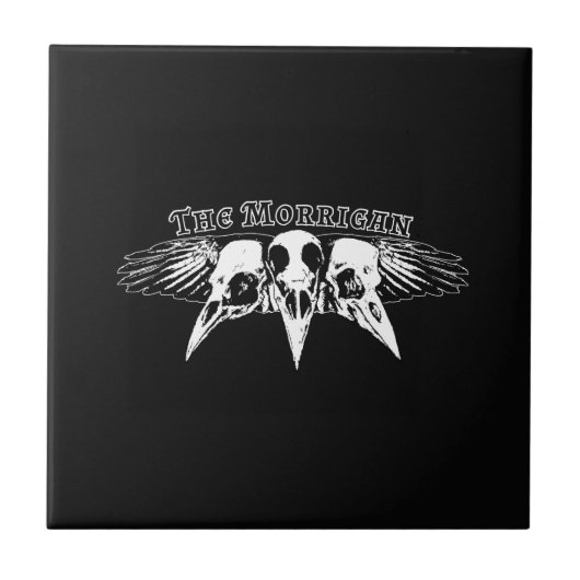 Das Morrigan Fliese (Vorderseite)