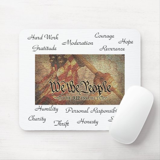 Das Mosaik des Projekt-9-12 und die 12 Werte Mousepad (Mit Mouse)