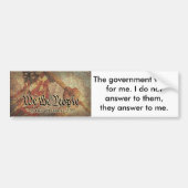 Das Mosaik des Projekt-9-12 und die 9 Prinzipien Autoaufkleber (Vorne)