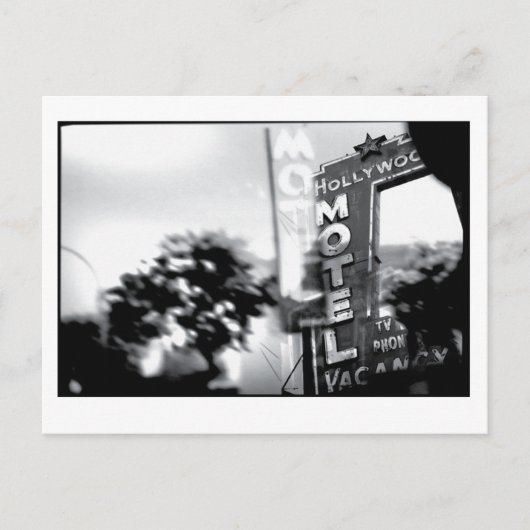 Das Motel: veraltet im 20. Jahrhundert Postkarte (Vorderseite)