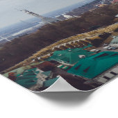 Das Motherland-Denkmal in Kiew Poster (Ecke)