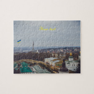 Das Motherland-Denkmal in Kiew Puzzle