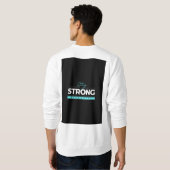 Das Motivierend Sweatshirt-Design Sweatshirt (Schwarz voll)