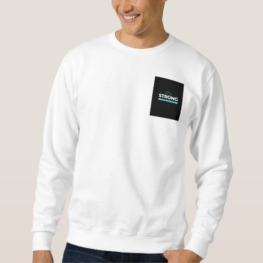 Das Motivierend Sweatshirt-Design Sweatshirt (Vorderseite)