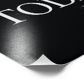 Das Motivierend Zitat der Zukunft Fotodruck (Ecke)