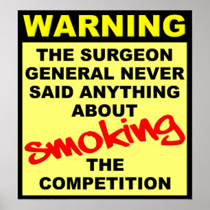 Das Motocross Dirt Bike Poster rauchen