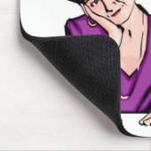 Das Motto der Heide Mousepad (Ecke)