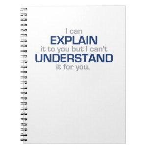 Das Motto des Ingenieurs - Wissenschafts-Art Notizblock