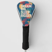 Das Motto des Träumers Golf Headcover (Vorderseite)