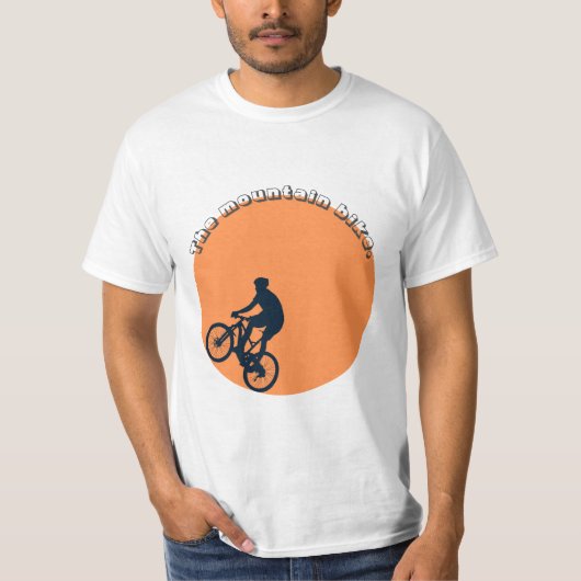 Das Mountainbike. T-Shirt (Vorderseite)