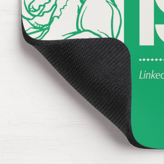 Das Mouse Pad für Freundschaft und Service Mousepad (Ecke)