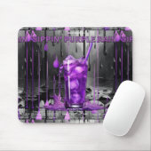 Das Mousepad der Lila Regensammlung der Sippin (Mit Mouse)