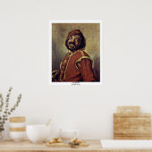 Das Mulatto von Hals Frans Poster (Küche)