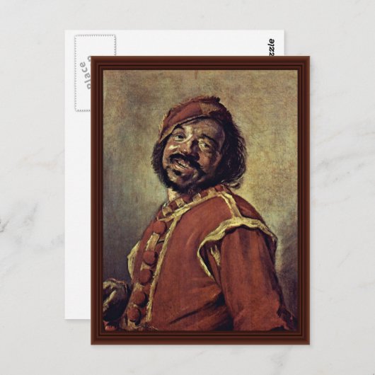 Das Mulatto von Hals Frans Postkarte (Vorne/Hinten)
