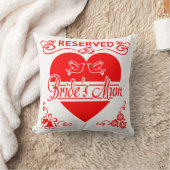 Das Mumpenkissen der Braut vorbehalten Kissen (Decke)