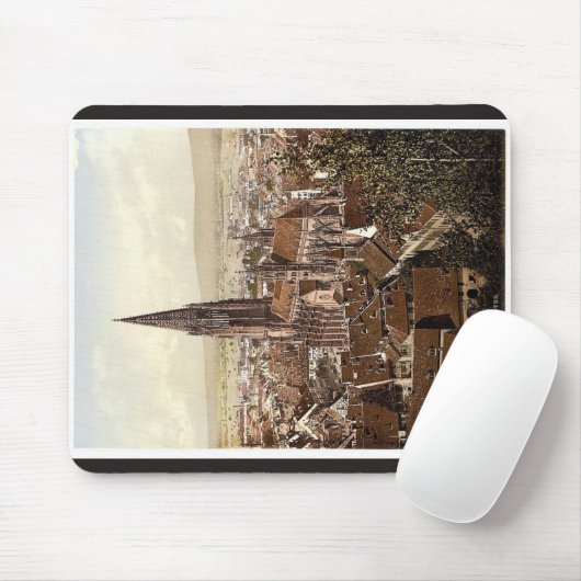 Das Munster, Freiburg, Baden, Deutschland Mousepad (Mit Mouse)