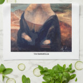 Das Murmeltier Lisa Küchenhandtuch Geschirrtuch (Gefaltet)