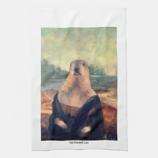 Das Murmeltier Lisa Küchenhandtuch Geschirrtuch