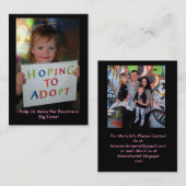 Das Murrahs Visitenkarte (Vorne/Hinten)