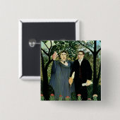 Das Muse, das den Dichter, 1908-09 inspiriert Button (Vorne & Hinten)