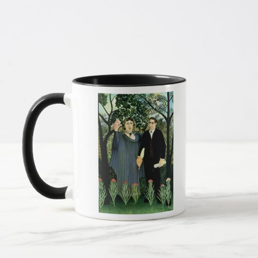 Das Muse, das den Dichter, 1908-09 inspiriert Tasse (Links)