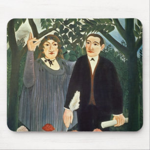Das Muse, das den Dichter, 1909 inspiriert Mousepad