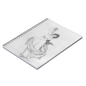 Das Muse des Tanzes, Platte VI von 'Dame Hamiltons Notizblock (Linke Seite)