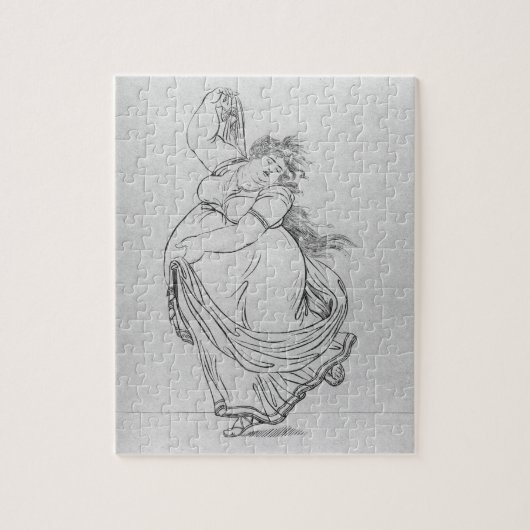 Das Muse des Tanzes, Platte VI von einem Puzzle (Vertikal)