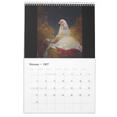 Das Museum der schönen Art Hühner 2024 Kalender (Feb 2027)