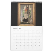 Das Museum der schönen Art Hühner 2024 Kalender (Jan 2027)