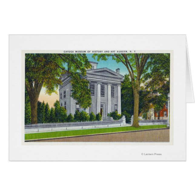 Das Museum für Geschichte und Kunst von Cayuga (Vorderseite (Horizontal))