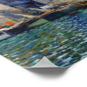 Das Museum in Le Havre Claude Monet Poster (Ecke)