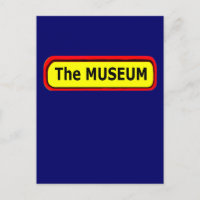Das MUSEUM-Logo des MUSEUM Zazzle
