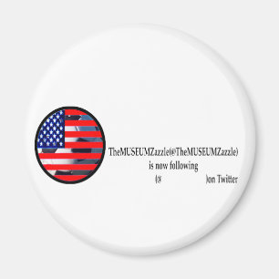 Das MUSEUM Zazzle 2 auf Tweeter The MUSEUM Zazzle Magnet